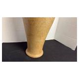 Clay vase 15 inches