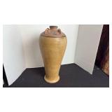 Clay vase 15 inches