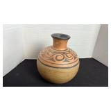 Clay vase 9 inches