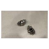 Vintage art deco, shoe clips