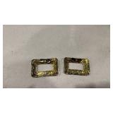 Musi vintage art deco shoe clips