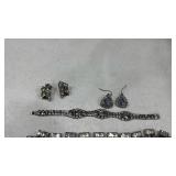 Womens earrings and bracelets