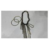 Womens necklace and bracelets