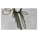 Womens necklace and bracelets