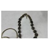 Womens necklace and bracelets
