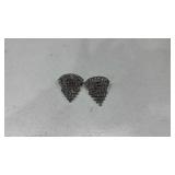 Vintage art deco, shoe clips