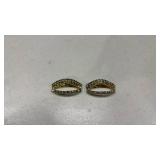 Musi vintage art deco shoe clips