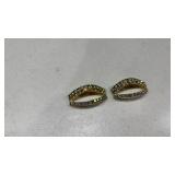 Musi vintage art deco shoe clips