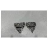 Musi vintage art deco, cascading shoe clips