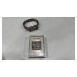 Bracelet and jeweled pill box purse size