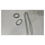 Womens necklace and bracelets