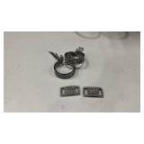 Musi vintage art deco Shoe clips and bracelets