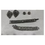 Musi vintage art, deco, shoe clips, and bracelets earrings