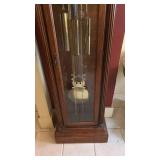 Howard Miller grandfather clock has all parts 78 x 22 x 13