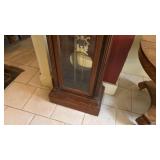 Howard Miller grandfather clock has all parts 78 x 22 x 13