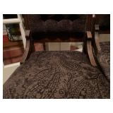 Pair of antique Eastlake style upholstered chairs