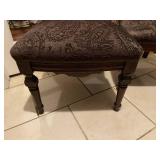 Pair of antique Eastlake style upholstered chairs