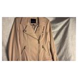 Ivanka Trump, leather jacket, size medium new with tags still on