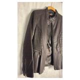 Ivanka Trump, leather coat size medium