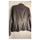 Ivanka Trump, leather coat size medium