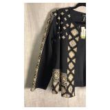 Jones New York embroidered and sequence, jacket size large new with tag still attached