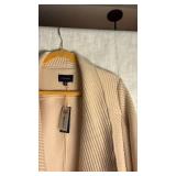 Skies are blue, tufted jacket size extra small new with tags still attached