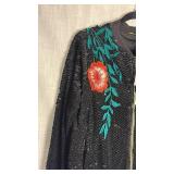 Gianni Bini, sequenced, black jacket, medium new with tags still attached
