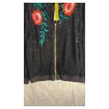 Gianni Bini, sequenced, black jacket, medium new with tags still attached