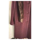 Jones New York alpaca coat size 6 new with tags still attached