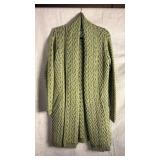 Arancrafts brand Marino wool sweater made in Ireland size medium