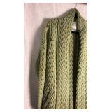 Arancrafts brand Marino wool sweater made in Ireland size medium