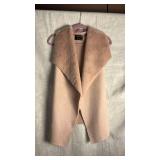 12th love faux suede vest size small