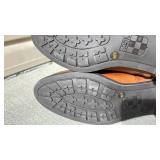 Vince Camuto tan leather boots womens size 9 never  worn with boot shapers