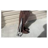 Antonio Melani brown leather boots womens size 9 never worn with boot shapers