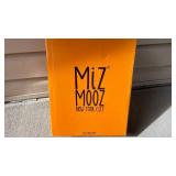 Miz Mooz brown leather boots womens size 41 never worn new with box
