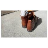 Miz Mooz brown leather boots womens size 41 never worn new with box