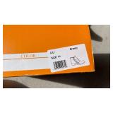 Miz Mooz brown leather boots womens size 41 never worn new with box