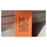 Miz Mooz blue leather sandals womens size 49 never worn brand new with box