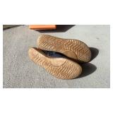 Miz Mooz blue leather sandals womens size 49 never worn brand new with box