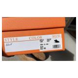 Miz Mooz blue leather sandals womens size 49 never worn brand new with box