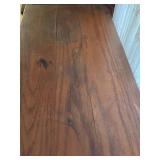 Antique Larkin-Inspired quarter sawn oak leaded pane glass front display bookcase 59 x 42 x 14 in