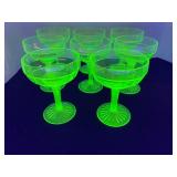 UV reactive uranium reactive depression glasses