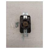 Eaton Arrow Hart 30 -Amp 125/250-volt Industrial Duplex Outlet Receptacles , Orange