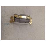 Eaton 20-amp Single-pole Rocker Light Switch , White