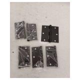 Emtek 3.5x3.5 Inch Black Hinge, 9101319