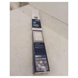 Project Source Light Filtering 1-in Slat Width 32-in x 64-in Cordless White Vinyl Light Filtering Mini-blinds