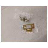 Deltana SDL980U3-UNL Storm Door Latch, Round Tubular Lock, Unlacquered Bright Brass Finish