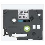 Brother TZEFX231 Label Maker Tape  0.47 W  Black on White