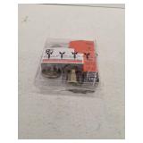 6 ReliaBilt Gallo Antique Brass Single-Cylinder deadbolt W/Keyed Entry Door Knob