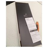 Origin 21 7.87-in D x 23.62-in L Black MDF Rectangular Floating shelf